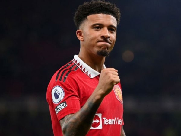 Penggemar Man Utd sangat gembira atas tindakan&nbsp;Sancho